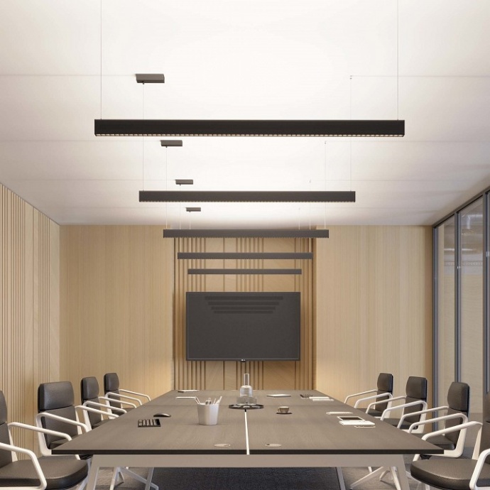 Подвесной светодиодный светильник Arlight Alt-Lineair-Cell-Updown-S2460-1200-40W Warm3000 039161 - 1