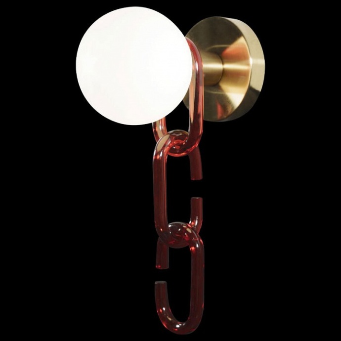 Бра Loft it Chain 10128W Red - 3