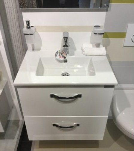 Тумба для комплекта Jacob Delafon Ola 60 белый блестящий EB390RU-J5 - 1