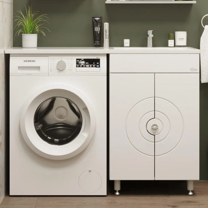 Тумба под раковину Onika Космос 60 белый 106019 - 1