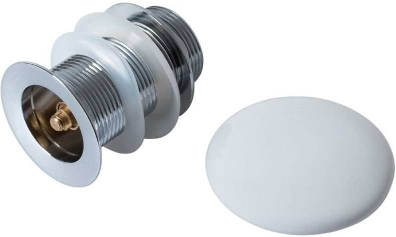 Донный клапан для раковины Allen Brau Fantasy белый матовый 5.11001.21 - 0