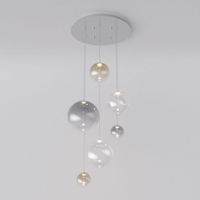 Подвесной светильник Eurosvet Wonder 50230 LED хром - 0