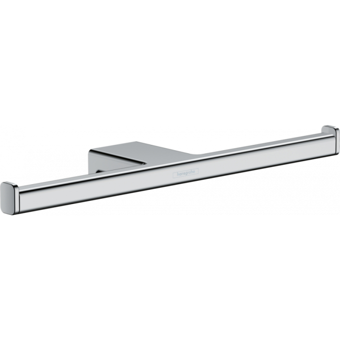 Двойной держатель туалетной бумаги AddStoris Hansgrohe 41748000, хром - 0