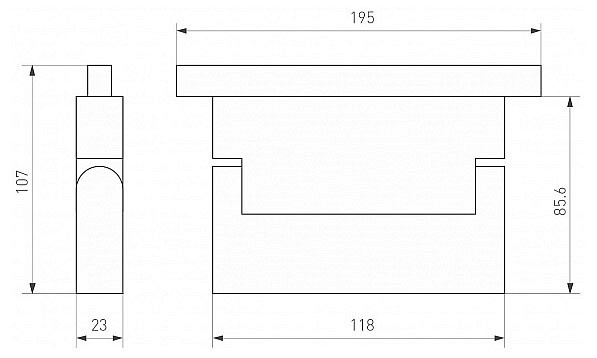 Трековый светодиодный светильник Arlight Mag-Orient-Laser-Fold-S195-6W Warm3000 035862 - 3