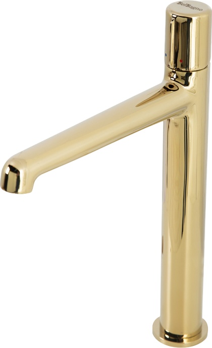 Смеситель для раковины BelBagno Uno золото  UNO-LMC-ORO-W0 - 0