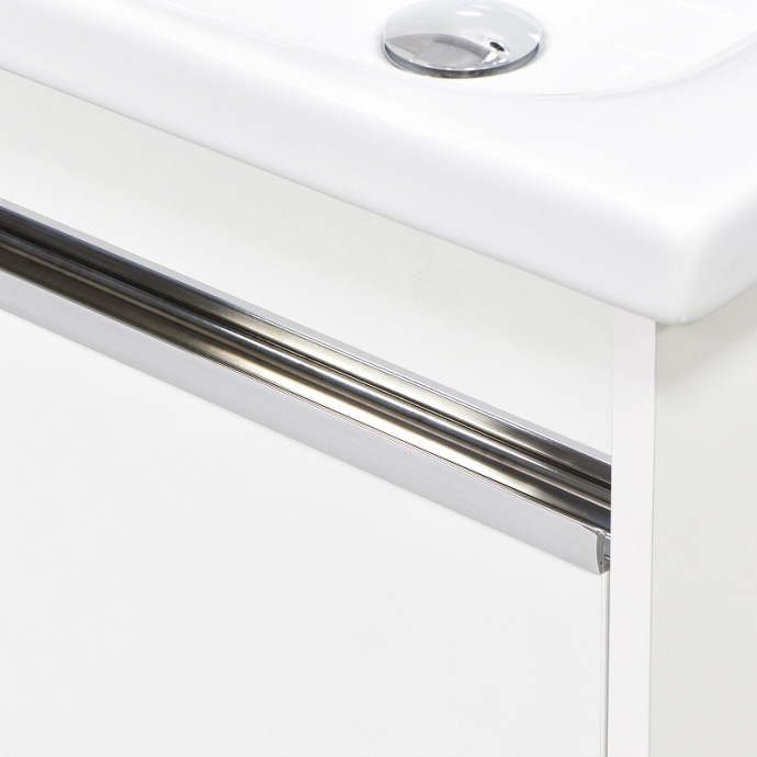 Комплект мебели Aquaton Капри 80 белый глянцевый - 10