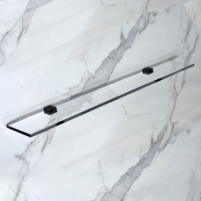 Полка STWORKI Glass Shelf 70 полкодержатели черные 3GW263TTKK000 - 3