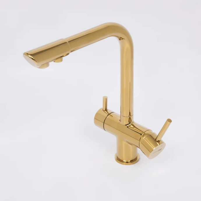 Смеситель для кухни Wasserkraft золото A8377 - 5