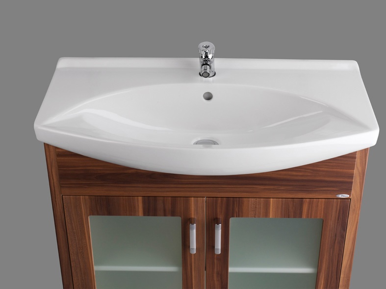 Мебельная раковина Dreja Лагуна 75 белая 028230 - 1