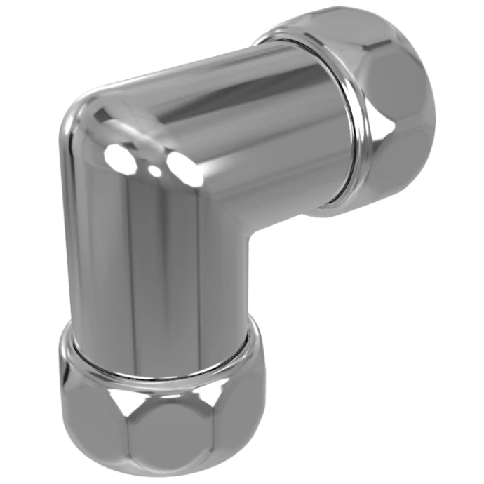 Уголок переходной для полотенцесушителя Terminus хром 4620768882760 - 0