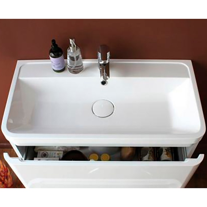 Мебельная раковина Belbagno Energia-n 100х48 белый  BB1000FB - 1