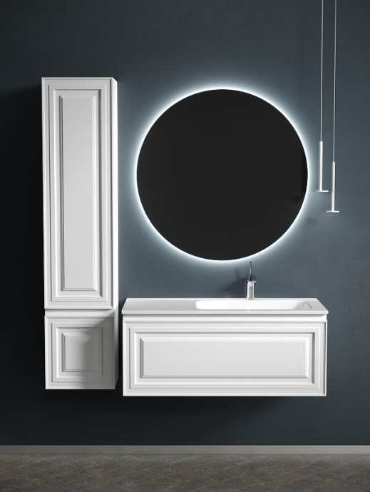 Тумба под раковину Sancos Very 99х40 правая белая VR100RW - 1