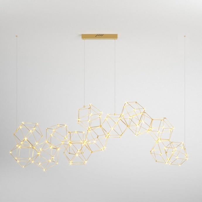 Подвесная люстра Eurosvet Uma 90168/14 медь - 0