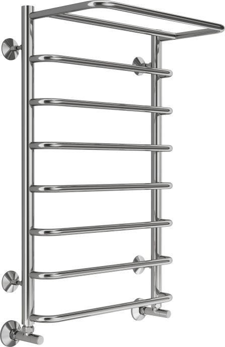 Водяной полотенцесушитель Terminus Полка П8 500x800 с полкой Хром 4670078530295 - 1