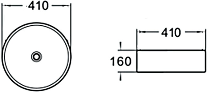 Рукомойник SantiLine SL-1057 - 1