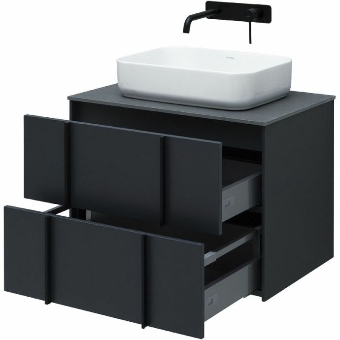 Тумба под раковину Allen Brau Reality 70 черный матовый 1.32004.AM - 6