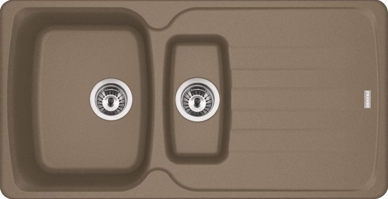 Мойка кухонная Franke AZG 651 миндаль 114.0489.384 - 0