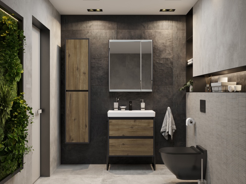 Тумба с раковиной STWORKI Кронборг 70 477801 - 1