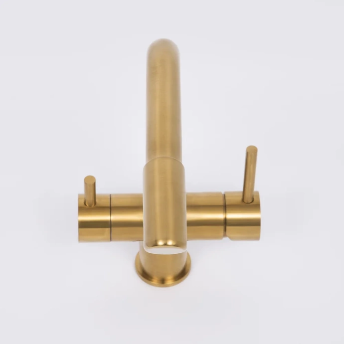 Смеситель для кухни Wasserkraft золото матовый A8387 - 4