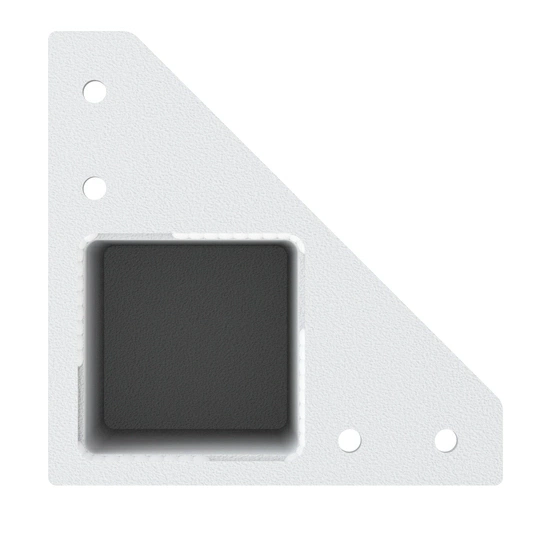 Ножки для мебели Cersanit 2 шт белые ZP-NOGA-KPL2 - 1