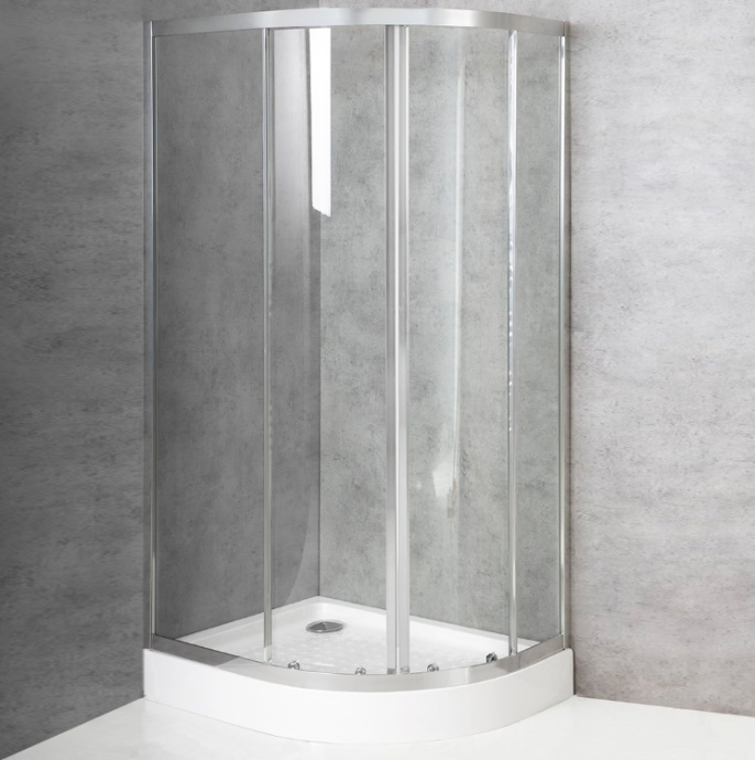 Душевой уголок BelBagno Due RH 2 100/80 C-Cr DUE-RH-2-100/80-C-Cr - 0