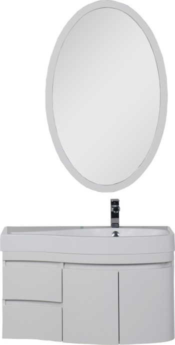 Тумба для комплекта Aquanet Сопрано 2-95 белая R 169633 - 4