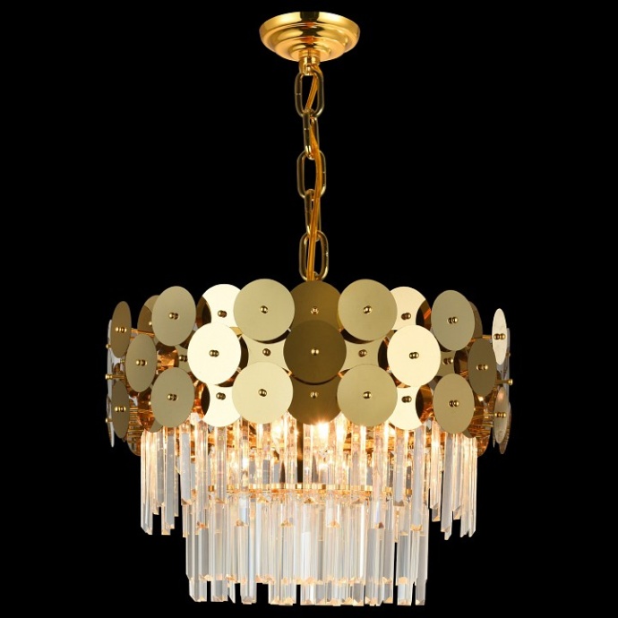 Подвесной светильник Natali Kovaltseva Beyond BEYOND 76015/10C GOLD - 1