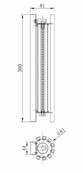 Накладной светильник Maytoni Sonata MOD410WL-L12BS3K - 2