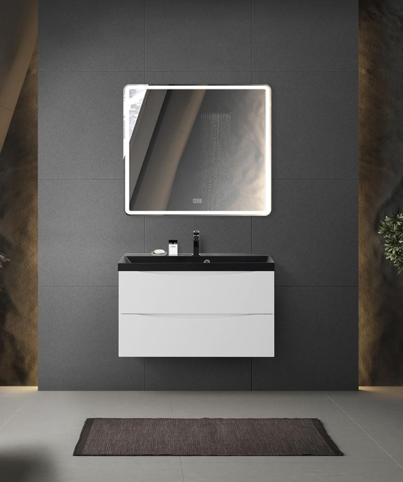 Тумба с раковиной BelBagno Marino 90 белый - 22