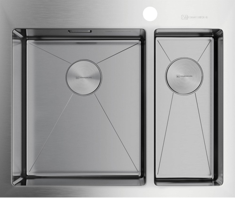 Мойка кухонная Omoikiri Akisame 60-2 L 4993775 - 0