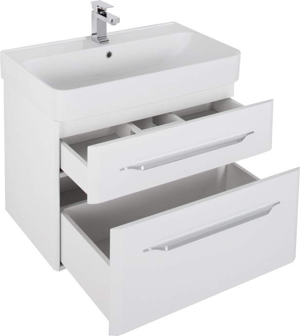 Тумба для комплекта Aquanet Виченца 80 белый глянец 196963 - 2