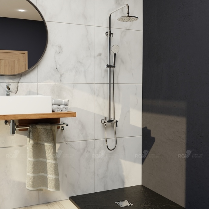 Душевой комлект RGW Shower Panels SP-31 хром 51140131-01 - 1