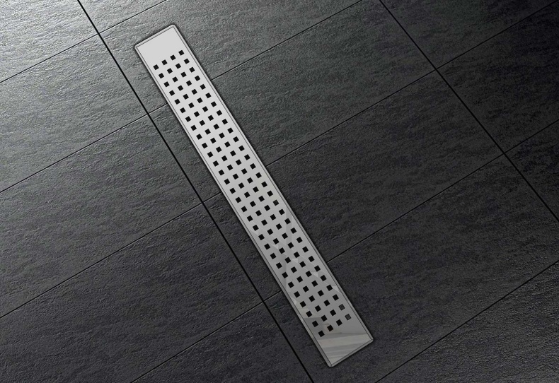 Душевой лоток Vincea Say Almira Jasmin SAY.605.80.P.PITI 80 см, хром - 1