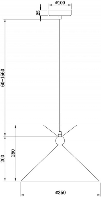 Подвесной светильник Freya Moth FR5392PL-01GR1 - 2