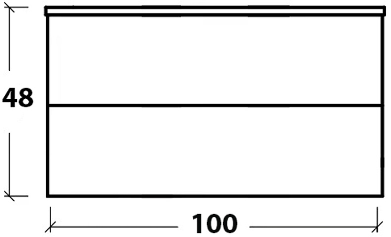Тумба под раковину Armadi Art NeoArt 100 белый 831-100-WH - 8
