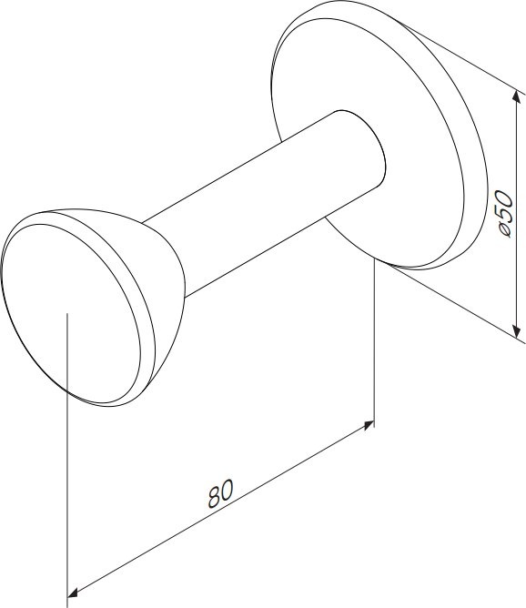 Крючок AM.PM Sensation A3035800 - 5