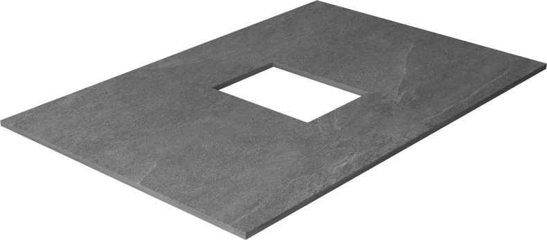 Тумба с раковиной STWORKI Эстерсунд 75 белая матовая, роверелла 460010 - 6