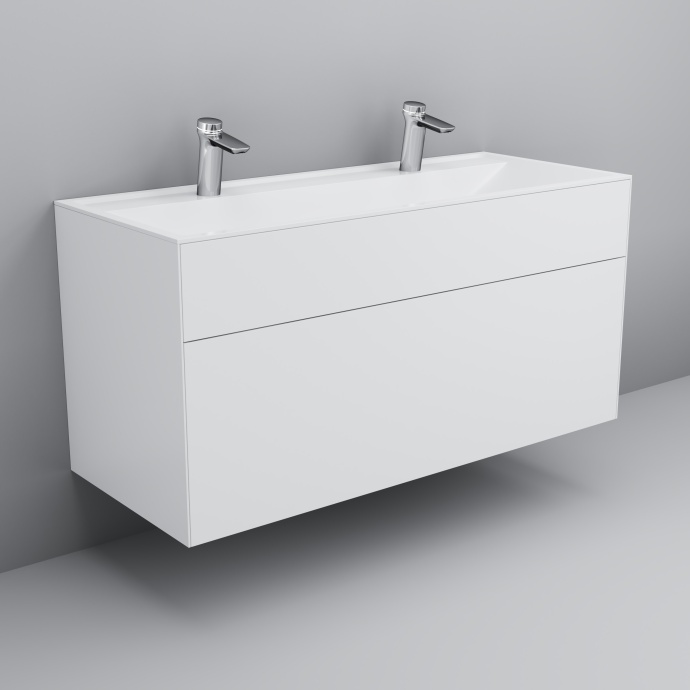 Тумба с раковиной Am.Pm Inspire V2.0 120 белый матовый - 1