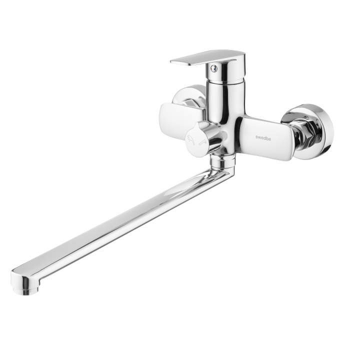 Swedbe Mars Смеситель для ванны с длинным изливом Z-формы 1750 - 0