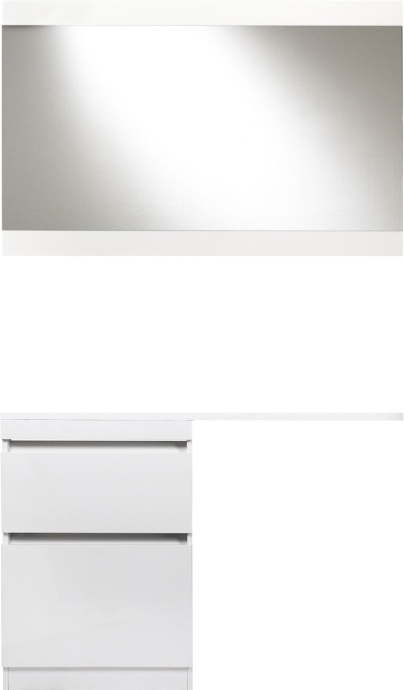 Тумба с раковиной Style Line Даллас 120 Люкс Plus напольная, белая - 7