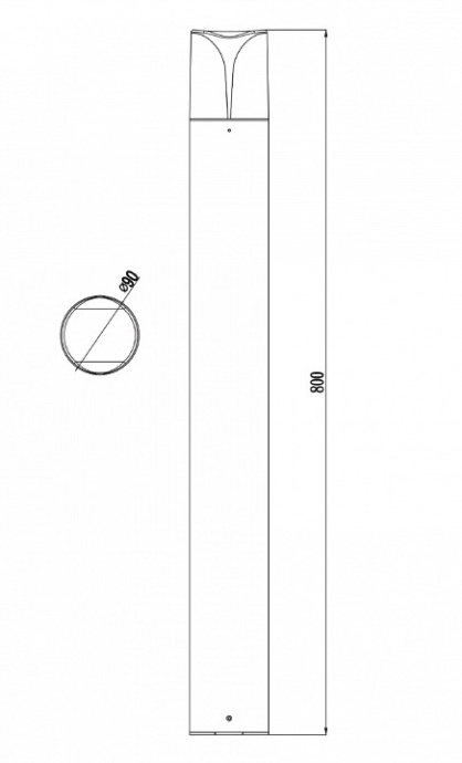 Ландшафтный светильник Maytoni Piccadilly O018FL-01B - 1