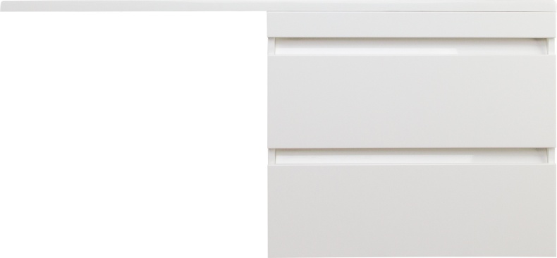 Тумба для комплекта Style Line Даллас 130 Люкс Plus подвесная СС-00000600 - 2