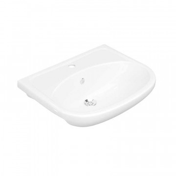 Тумба с раковиной Misty Элегия 50 белая УТ000008219 - 3