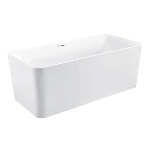 Акриловая ванна Aquatek Квадро 180х80 белый с ножками и сливом-переливом  AQ-K27880 - 1
