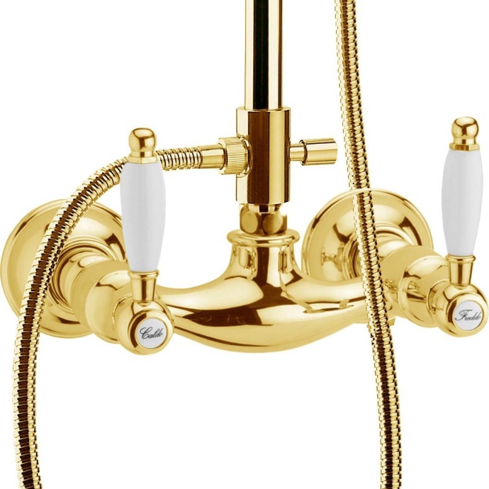 Душевая стойка Webert Dorian DO760405010 золото - 3