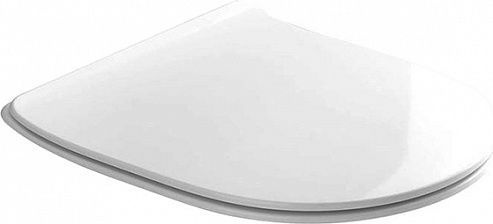 Крышка-сиденье Kerasan Flo белый/хром, с микролифтом  319101 - 0