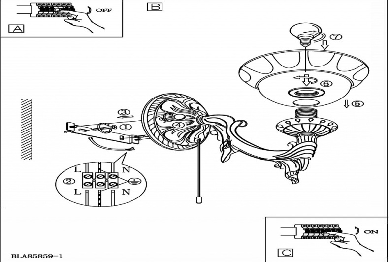 Бра Eglo ПРОМО Marbella 85859 - 1