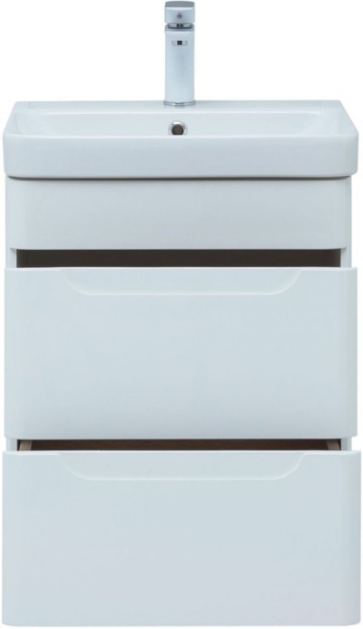 Тумба с раковиной Allen Brau Aquanet София 50 белый глянец 274195 - 3