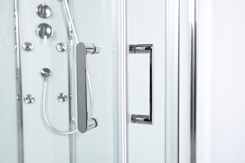 Душевая кабина BelBagno Uno Cab A 2 90 C Cr UNO-CAB-A-2-90-C-Cr - 4