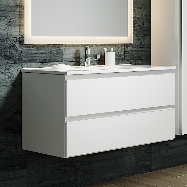 Тумба под раковину Sanvit Авеню-2 100 белый глянец kavenu2100w - 0